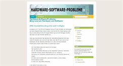 Desktop Screenshot of hardware-software-probleme.de